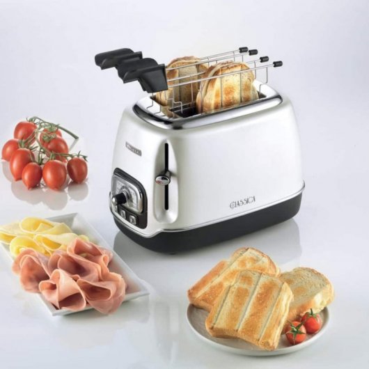 Ariete Classica Tostadora 2 Rebanadas 810W Perla