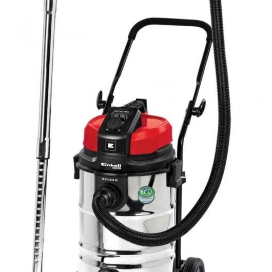 Aspirateur Poussière et Eau Einhell TE-VC 2230 SA 1150W 30L Acier Inoxydable Professionnel