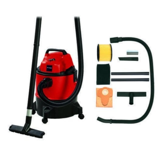 Aspirador Industrial Einhell TC-VC 1825 1250W Seco e Húmido 25L Acessórios