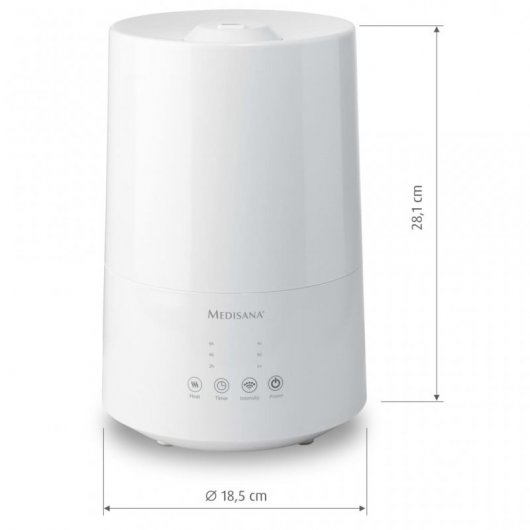 Medisana AH 661 Humidificador 95W Blanco