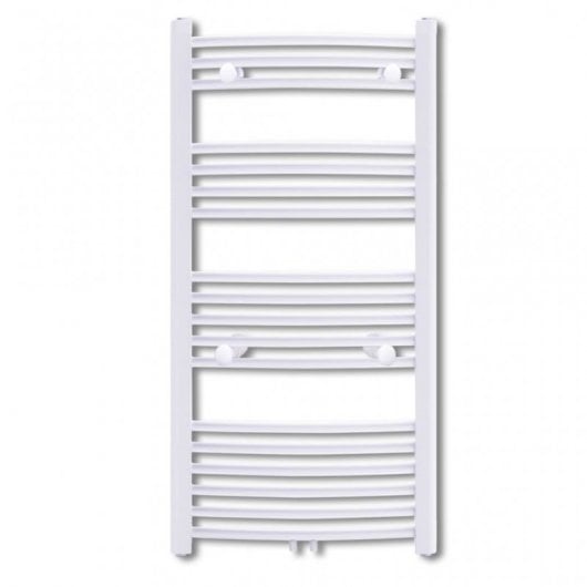VidaXL Toallero Calefactor 600x1160mm Blanco