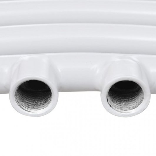 VidaXL Toallero Calefactor 600x1160mm Blanco