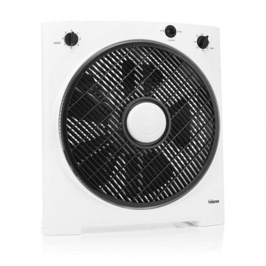 Ventoinha de Chão Tristar VE-5858 30W 30cm 3 Velocidades Oscilação 360° Temporizador