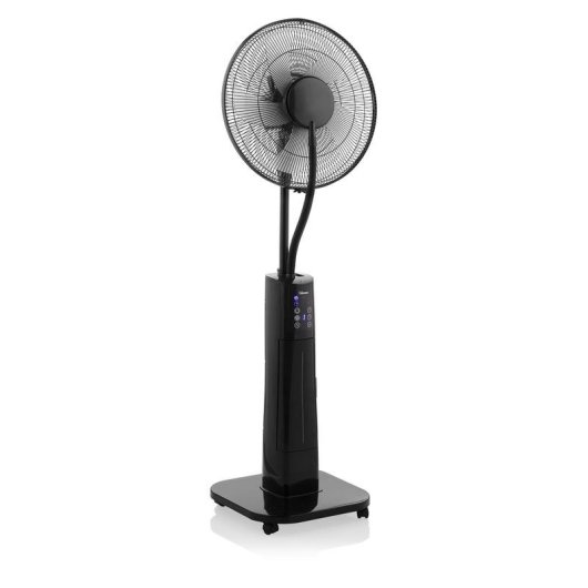 Tristar VE-5884 Ventilador de Pie Nebulizador con Mando 50W Negro
