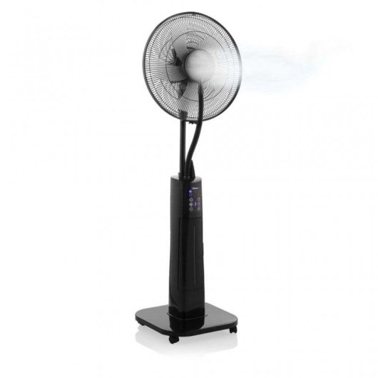 Tristar VE-5884 Ventilador de Pie Nebulizador con Mando 50W Negro