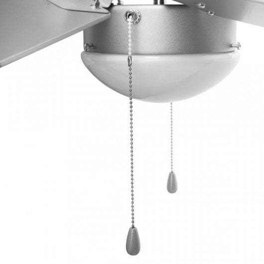 Tristar VE-5810 Ventilateur de Plafond avec Lumière 50W Argent