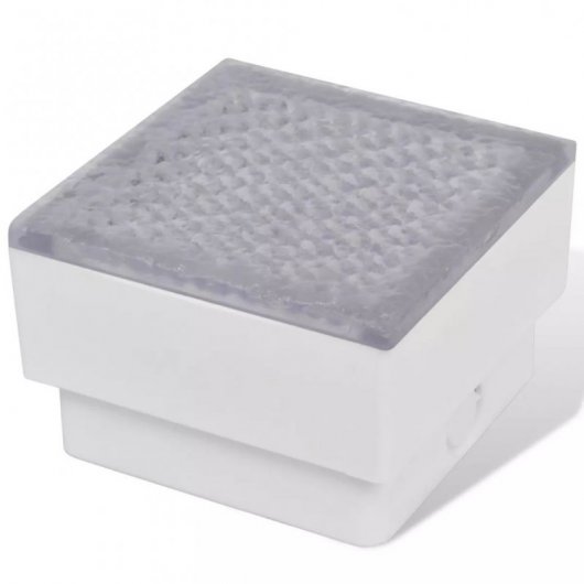 VidaXL Pack de 6 Spots LED Encastrables Blanc Chaud