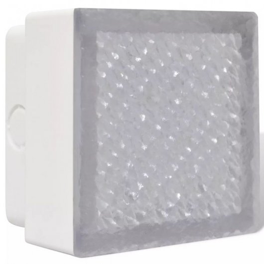 VidaXL Pack de 6 Spots LED Encastrables Blanc Chaud
