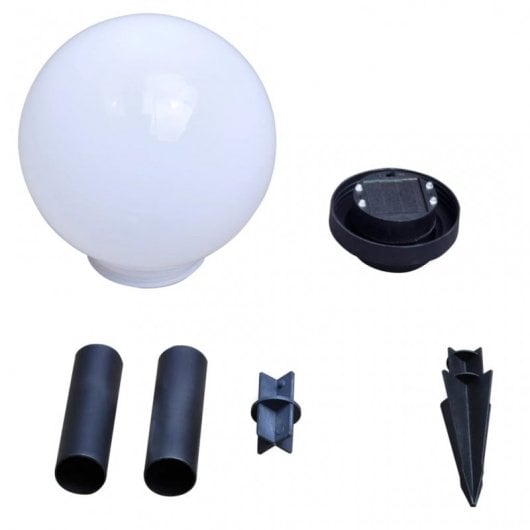 VidaXL Pack de 6 Lampes Solaires de Jardin LED 20cm
