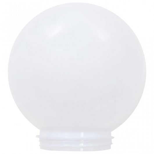 VidaXL Pack de 6 Lampes Solaires LED RVB Sphériques pour Extérieur 20cm