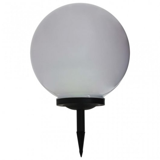 VidaXL Pack de 2 Lampes Solaires LED RVB Sphériques pour Extérieur 40cm
