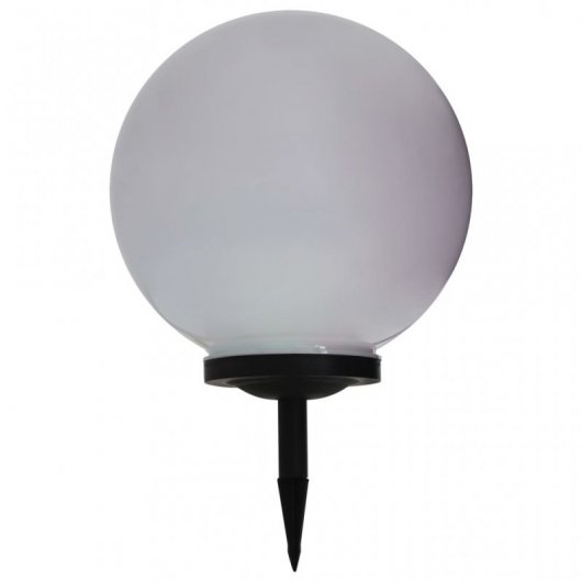 VidaXL Pack de 2 Lampes Solaires LED RVB Sphériques pour Extérieur 40cm