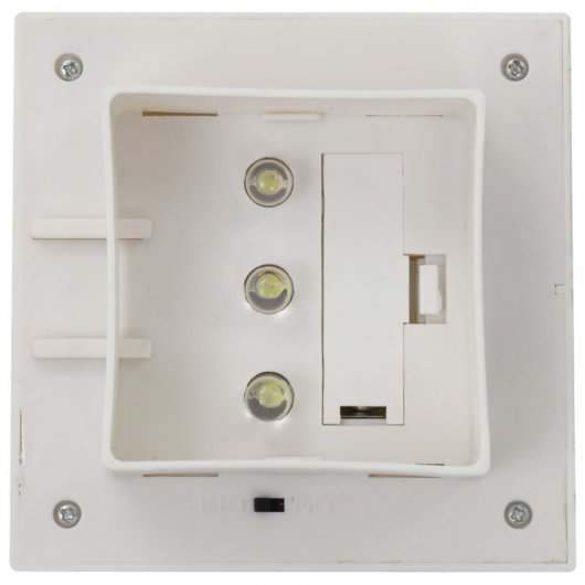 VidaXL Confezione da 12 Faretti da Esterno LED Solari Quadrati