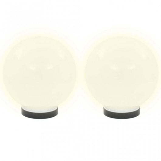 VidaXL Lámparas de Bola LED E27 20cm 4 Unidades