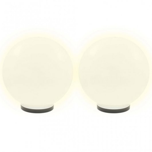 VidaXL Lámparas de Bola LED E27 40cm 4 Unidades
