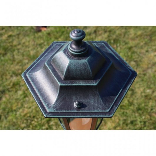 VidaXL Preston Lampe de Jardin E27 105cm Vert Foncé 2 Unités