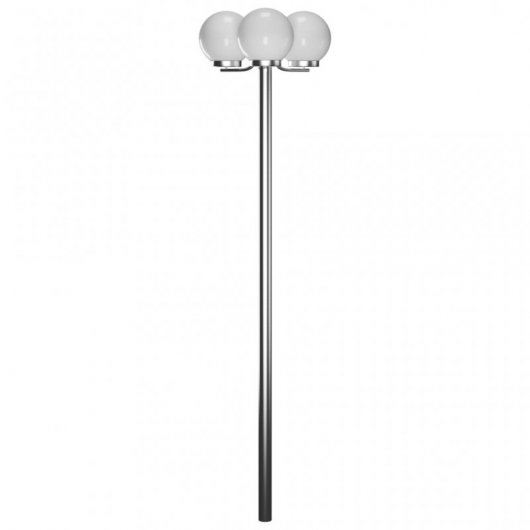 VidaXL Lampe de Jardin 3xE27 220cm Vert