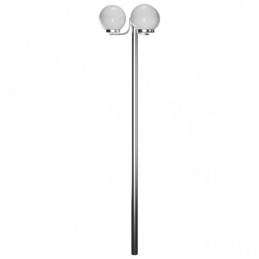 VidaXL Lampe de Jardin 3xE27 220cm Vert