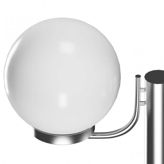 VidaXL Lampe de Jardin 2xE27 220cm Blanc