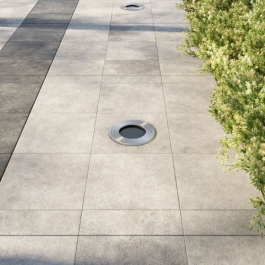 VidaXL Pack de 3 Spots de Sol Ronds pour Jardin GU10