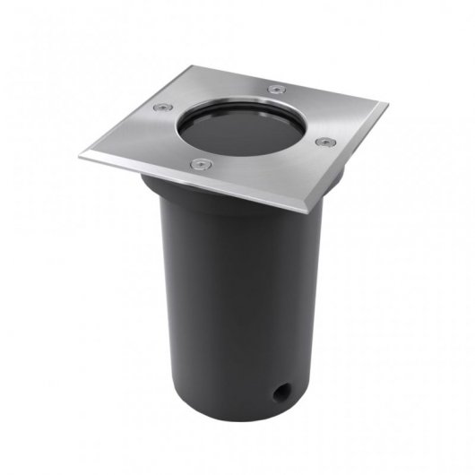 VidaXL Pack de 3 Spots de Sol Carrés pour Jardin GU10
