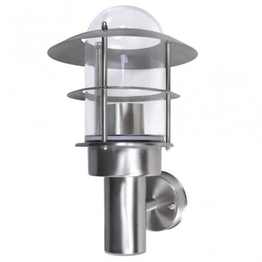VidaXL Lámpara de Pared para Exterior E27 Inox