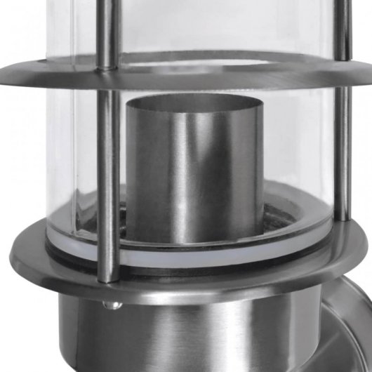 VidaXL Lámpara de Pared para Exterior E27 Inox