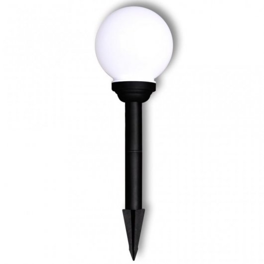 VidaXL Lampes d'allée de jardin 4 pcs LED 15 cm avec piquet