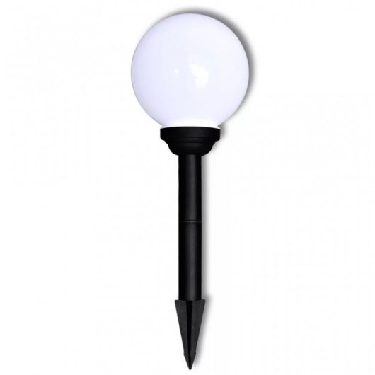 VidaXL Lampes d'allée de jardin 3 pcs LED 20 cm avec piquet