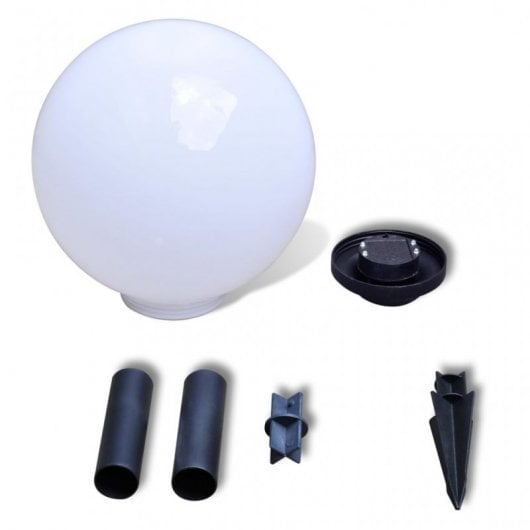 VidaXL Pack 2 Lámparas Solares LED para Jardín 30cm Blanco Frío