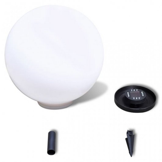 VidaXL Lampe d'allée de jardin LED 50 cm avec piquet de terre