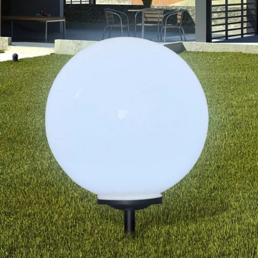 VidaXL Lampe d'allée de jardin LED 50 cm avec piquet de terre