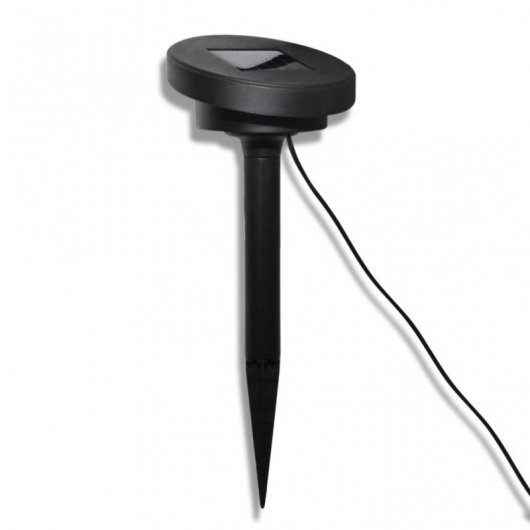 VidaXL Confezione da 3 Lampadari a Sfera da Giardino a LED con Pannello Solare