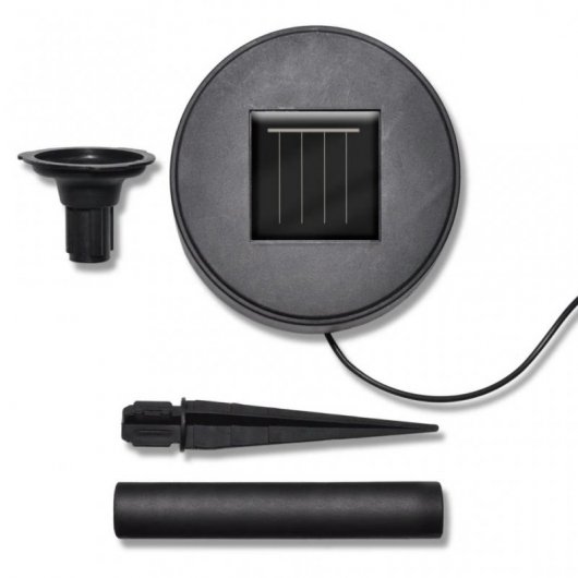 VidaXL Confezione da 3 Lampadari a Sfera da Giardino a LED con Pannello Solare