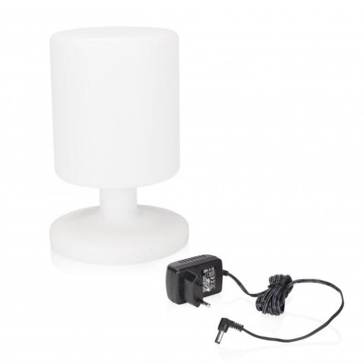 Lampe de table Smartwares 5000.472 LED extérieure 4,7W blanche portable