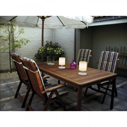 Lampe de table Smartwares 5000.472 LED extérieure 4,7W blanche portable