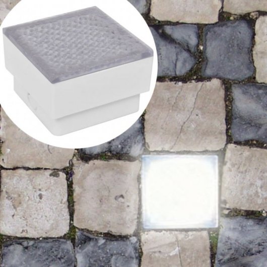 VidaXL Pack de 2 Spots Encastrables avec 16 Lumières LED pour Extérieur