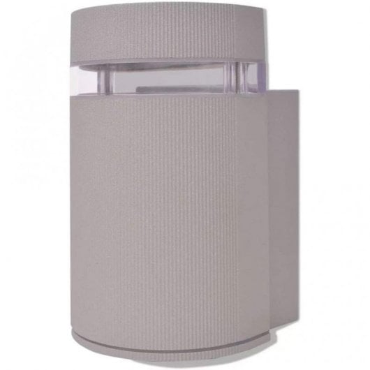 Lampada da parete per esterni VidaXL GU10 Grigia