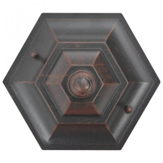 VidaXL Lampione da Giardino E27 110 cm Bronzo 6 Unità