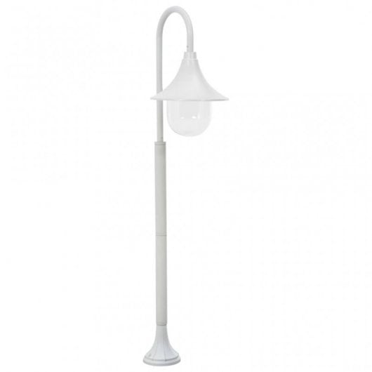 Lampada da giardino VidaXL E27 120 cm Bianca