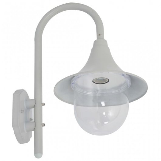 VidaXL Farola de Pared para Jardín  E27 42cm Blanca