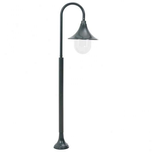 VidaXL Farola de Jardín E27 120cm Verde Oscuro