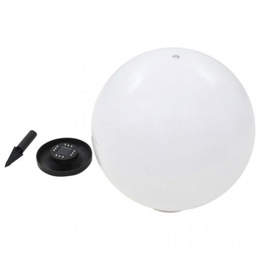 VidaXL Lampe de Jardin Sphérique Solaire LED RGB 50cm