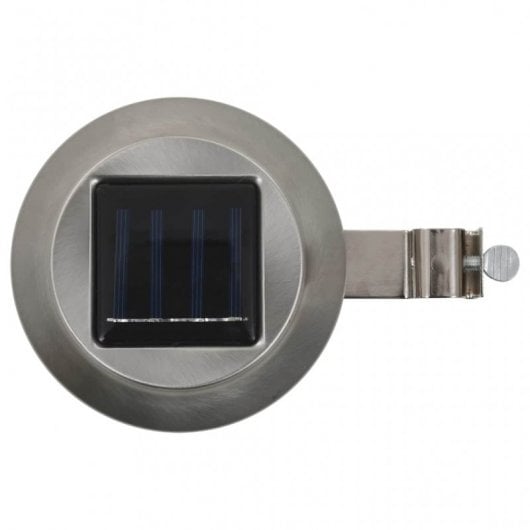 VidaXL Pack 6 Focos Solares LED Redondos para Exterior 12cm