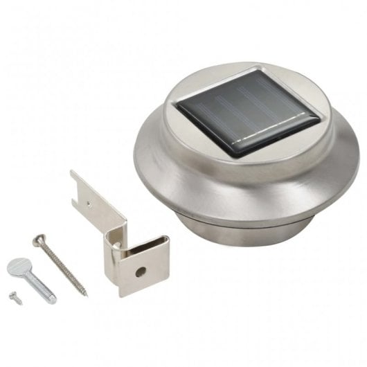 VidaXL Pack 6 Focos Solares LED Redondos para Exterior 12cm
