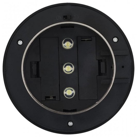 VidaXL Pack 6 Focos Solares LED Redondos para Exterior 12cm