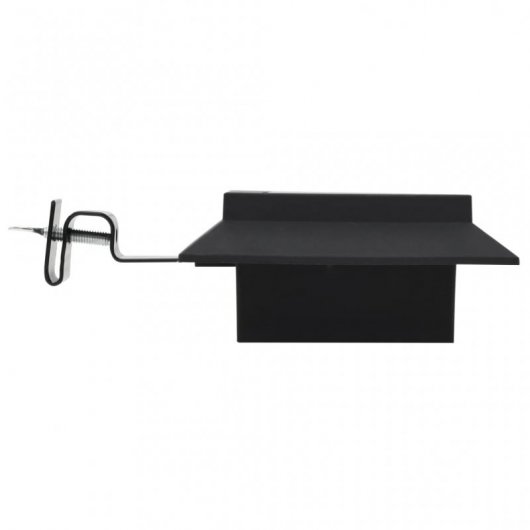 VidaXL Confezione da 6 Faretti Solari LED per Esterno 12 cm Nero
