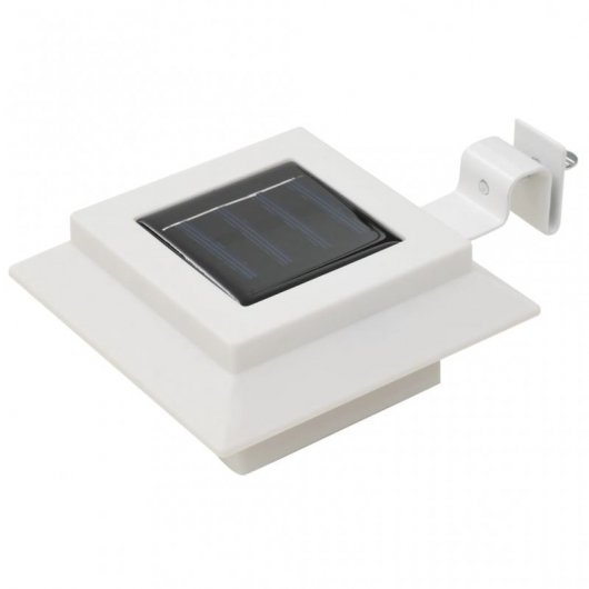 VidaXL Pack de 6 Spots Solaires LED pour Extérieur 12cm