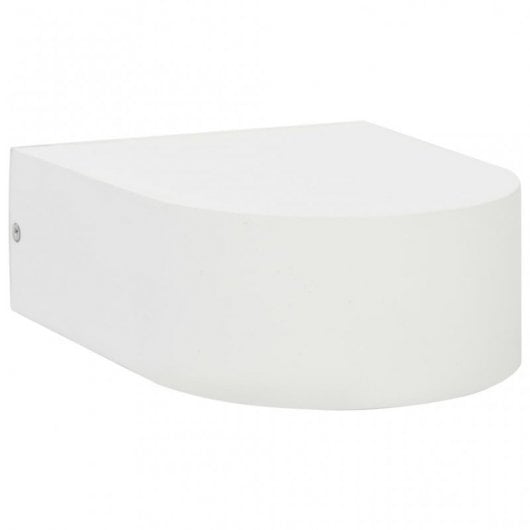 VidaXL Pack 2 Lámparas de Pared Redondas para Exterior 11W Blanca