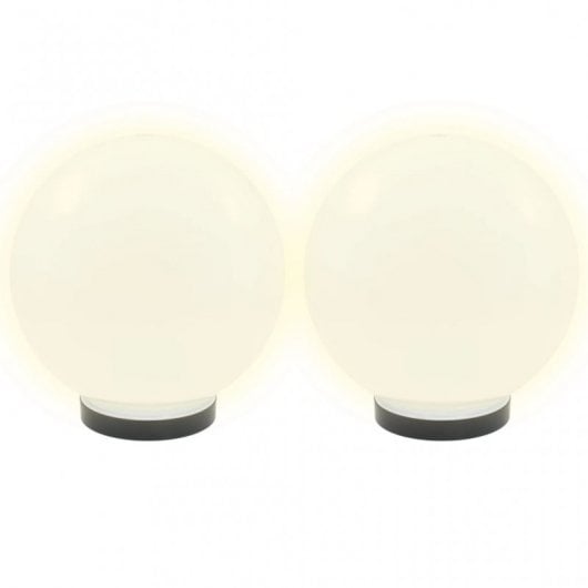 VidaXL Pack 2 Lámparas LED Esféricas E27 25cm
